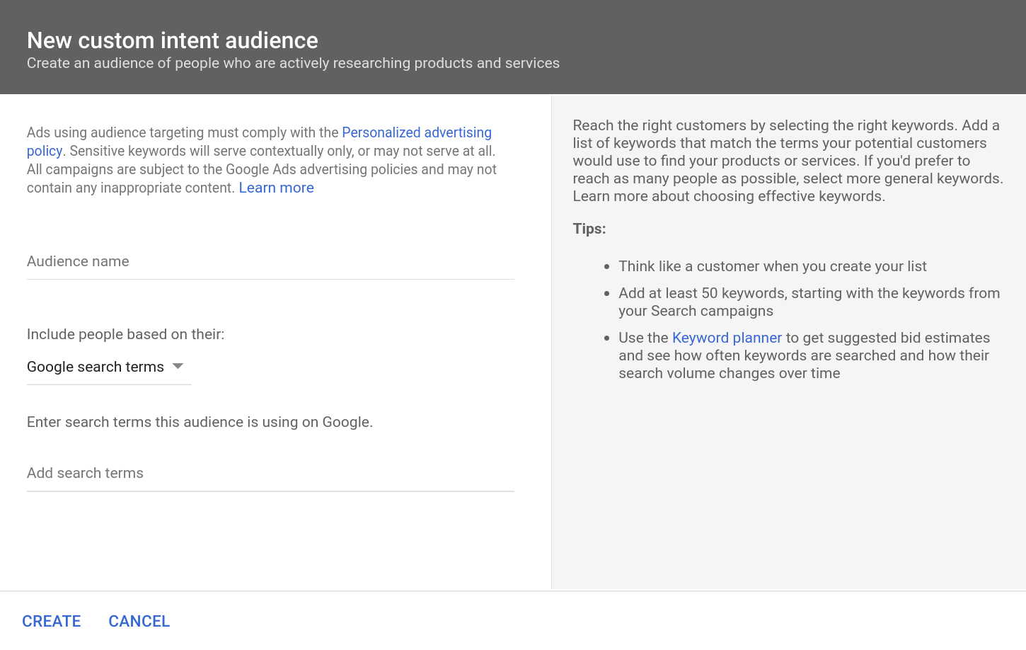 Prospecting with “custom intent” audiences, video ads, and RLSA ...